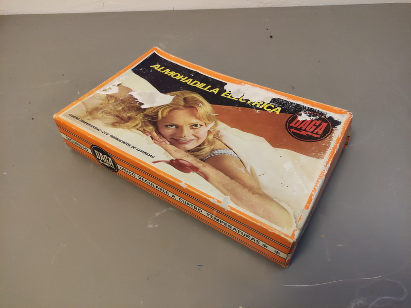 almohada eléctrica daga+caja 6x31.7x20.3 1u